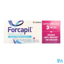Load image into Gallery viewer, Forcapil Caps 3x60 Promo
