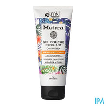Afbeelding in Gallery-weergave laden, Mohea Exfolierende Douchegel Mango Bio Tube 200ml
