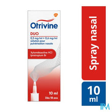 Afbeelding in Gallery-weergave laden, Otrivine Duo 0,5/0,6 Spray Nas 10ml
