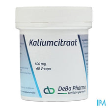 Charger l'image dans la galerie, Kaliumcitraat 600mg V-caps 60 Deba
