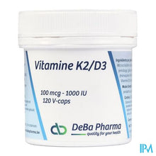 Afbeelding in Gallery-weergave laden, Vitamine K2/d3 100 Mcg/1000 U.i Caps 120
