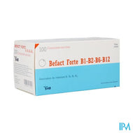 Befact Forte B1-b2-b6-b12 Omhulde Tabl 100 Ud
