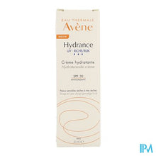 Afbeelding in Gallery-weergave laden, Avene Hydrance Uv Rijk Hydraterende Creme 40ml
