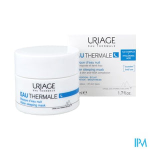 Uriage Eau Thermale Masker Water Nacht 50ml