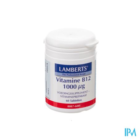 Lamberts Vitamine B12 1000mcg Tabl 60