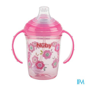 Nuby Antilekbeker Uit Tritan Met Print 240ml 6m+