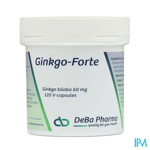 Ginkgo Forte Caps 120x60mg Deba