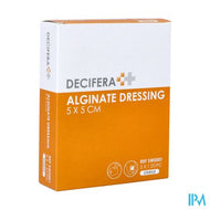 Decifera Alginate Dressing 5x 5cm 5