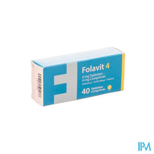 Folavit 4 4mg Tabl 40 X 4mg Cfr 4108338