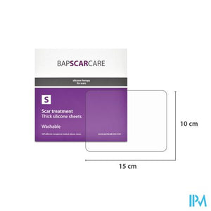 Bap Scar Care S Silicoonverb Adh 10x 15cm 2 Stuks