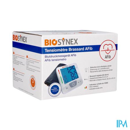 Biosynex Bloeddrukmeter Bovenarm Afib