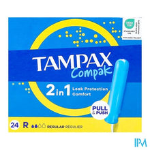 Afbeelding in Gallery-weergave laden, Tampax Compak Regular Tampons 24
