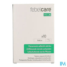 Charger l'image dans la galerie, Febelcare Med6 Zelfkl.steriele Verband.10x8cm 10st
