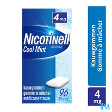 Afbeelding in Gallery-weergave laden, Nicotinell Cool Mint 4mg Kauwgom 96
