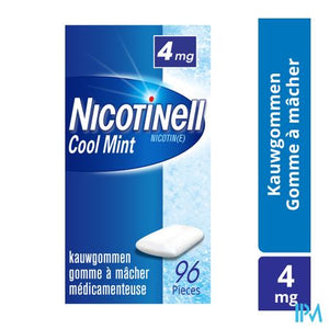 Nicotinell Cool Mint 4mg Kauwgom 96