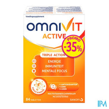 Charger l'image dans la galerie, Omnivit Active 40Mg             Comp 84 Promo -35%
