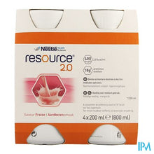 Afbeelding in Gallery-weergave laden, Resource 2.0 Aardbei 4x200ml 12100544
