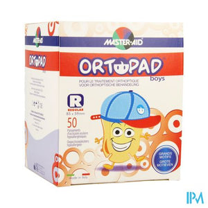 Ortopad Regular For Boys Oogpleister 50 73324