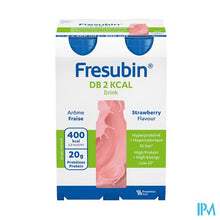 Load image into Gallery viewer, Fresubin Db 2 Kcal Drink Aardbei 4x200ml
