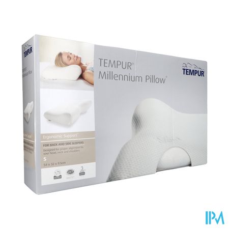 Tempur Millennium Hoofdkussen S 54x32x9,5/5cm