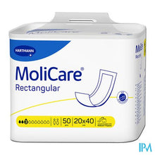 Load image into Gallery viewer, Molicare Rectangular 3d 20x40 50 P/s
