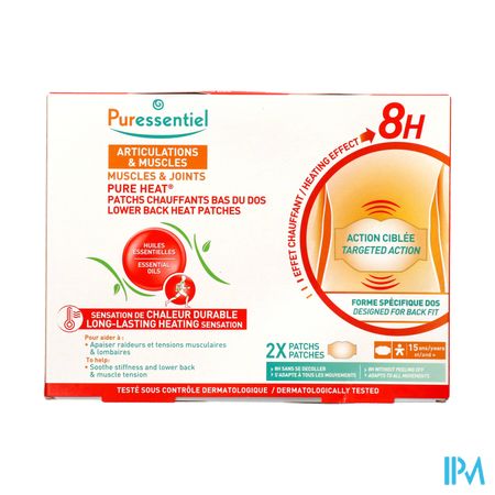 Puressentiel Gewrichten Spier Patch Verwarm.lumb.2