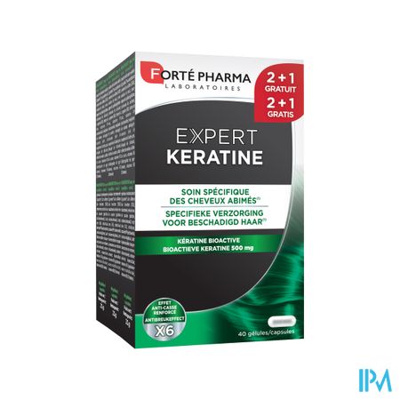 Expert Keratine Caps 120 2+1 Gratis