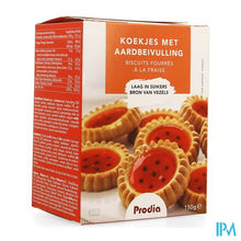 Afbeelding in Gallery-weergave laden, Prodia Gevulde Koekjes Aardbei 150g 5850 Revogan
