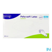 Afbeelding in Gallery-weergave laden, Peha Soft Handschoen Latex Comfort S 100 942021
