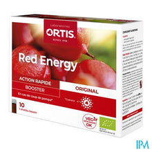 Afbeelding in Gallery-weergave laden, Ortis Red Energy Bio Alc 10x15ml

