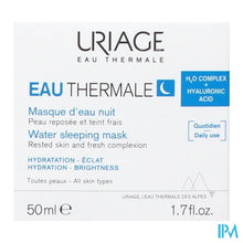 Afbeelding in Gallery-weergave laden, Uriage Eau Thermale Masker Water Nacht 50ml
