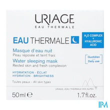 Afbeelding in Gallery-weergave laden, Uriage Eau Thermale Masker Water Nacht 50ml
