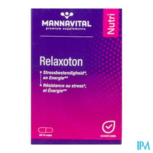 Afbeelding in Gallery-weergave laden, Mannavital Relaxoton Comp 60
