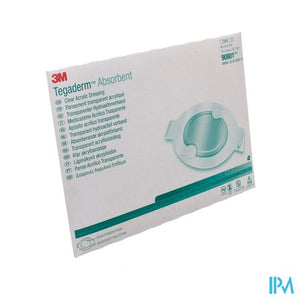Tegaderm 3m Absorb.transp Ster 11,1x12,7cm 5 90801