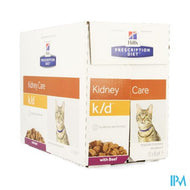 Prescription Diet Feline K/d Beef 12x85g