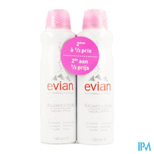 Afbeelding in Gallery-weergave laden, Evian Verstuiver Duo 2x150ml 2e-50%
