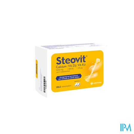 Steovit Calcium/vitd3/vit K2 1000mg/880iu Comp2x28