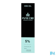 Afbeelding in Gallery-weergave laden, Pure Cbd 2,5% Cbg 5% Oil 10ml
