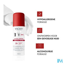 Afbeelding in Gallery-weergave laden, Vichy Deo 96h Clinical Control Aerosol 125ml
