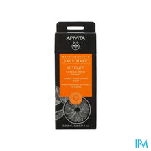 Afbeelding in Gallery-weergave laden, Apivita Express Beauty Face Mask Orange Rad. 2x8ml
