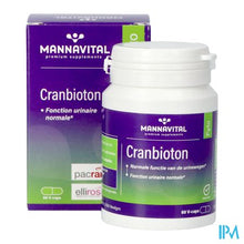 Afbeelding in Gallery-weergave laden, Mannavital Cranbioton V-caps 60
