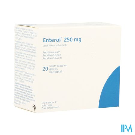 Enterol 250mg Pi Pharma Harde Caps 20 Pip