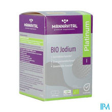 Load image into Gallery viewer, Mannavital Jodium Platinum Bio V-caps 90
