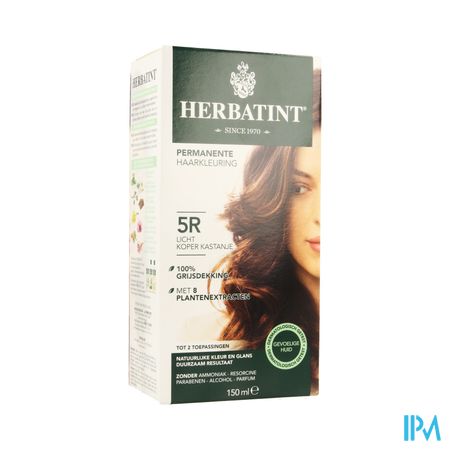 Herbatint Kastanjebruin Licht Koper 5r 150ml