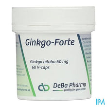 Afbeelding in Gallery-weergave laden, Ginkgo Forte Caps 60x60mg Deba
