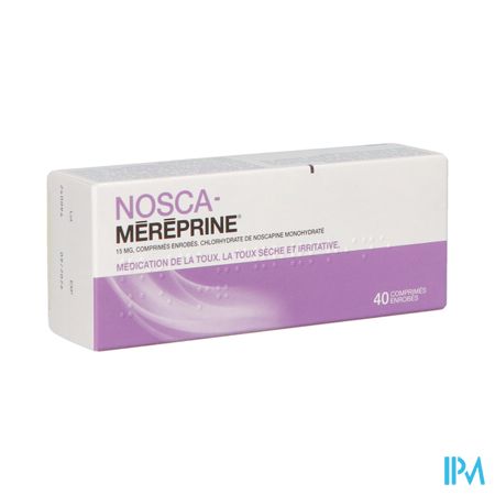 Nosca Mereprine 15mg Omhulde Tabl 40