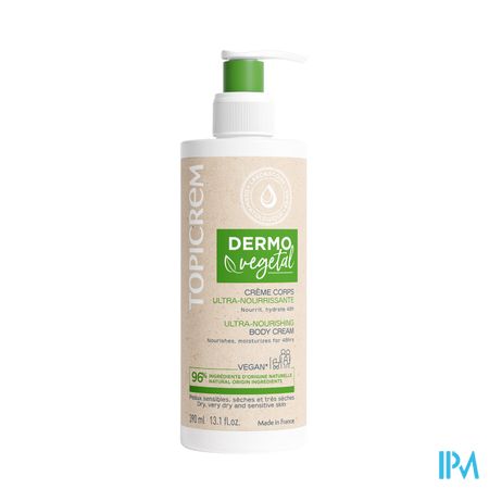 Topicrem Dermovegetal Ultravoed. Lichaam Cr 390ml