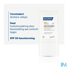 Afbeelding in Gallery-weergave laden, Ducray Melascreen Fluide A/pigmentvlek Spf50+ 50ml

