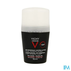Vichy Homme Deo A/transp. 72u Roller 50ml