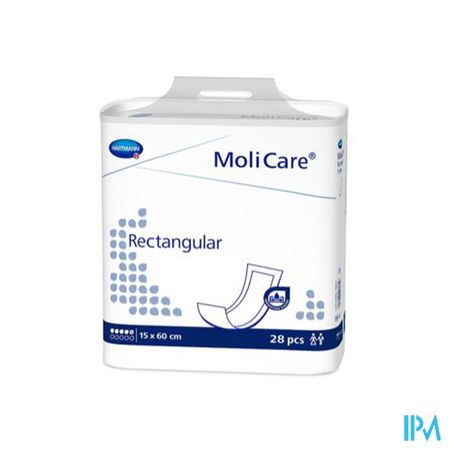 Molicare Rectangular 5d 15x60 28 P/s